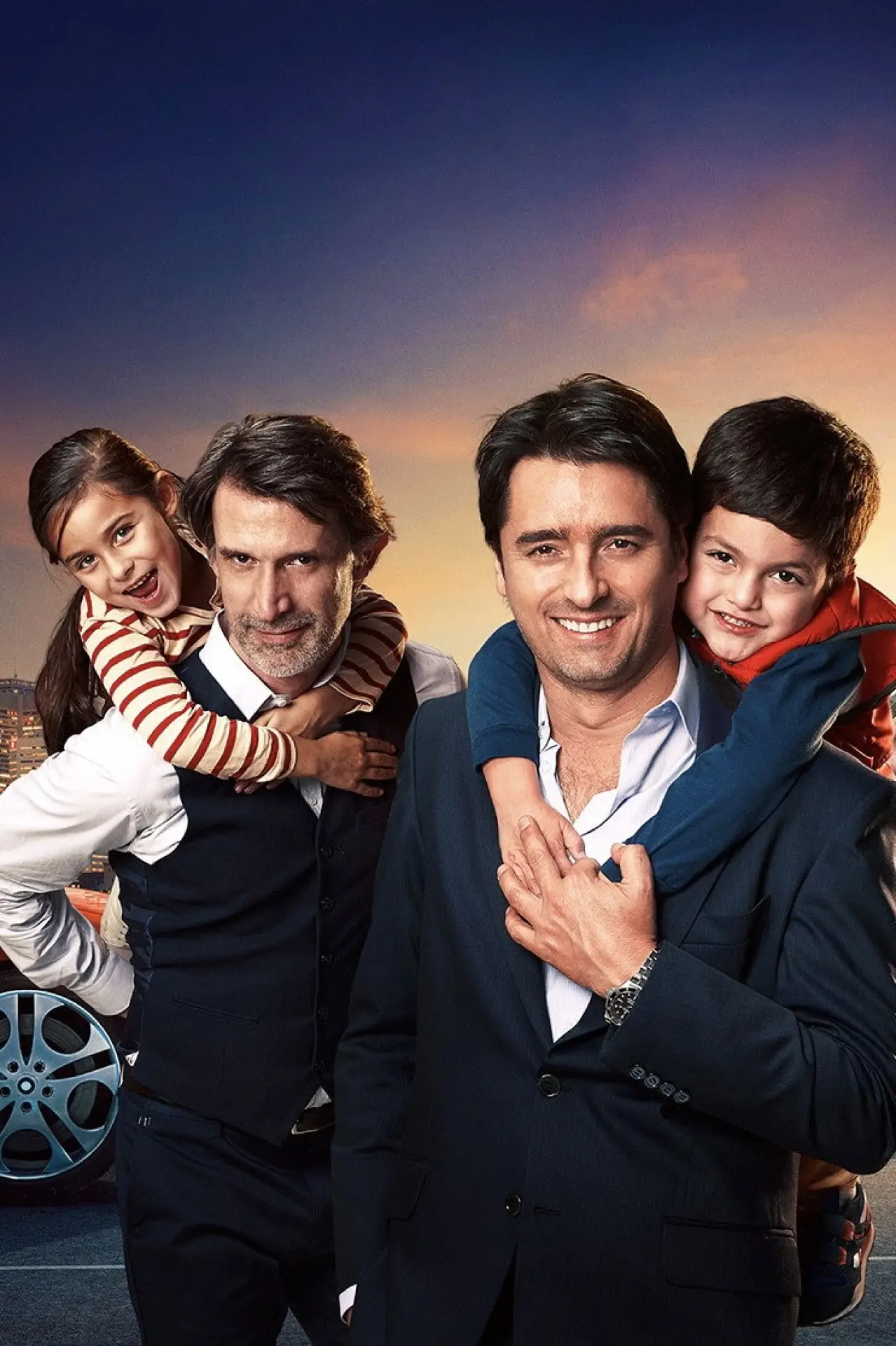 Series poster "Sres. Papis"