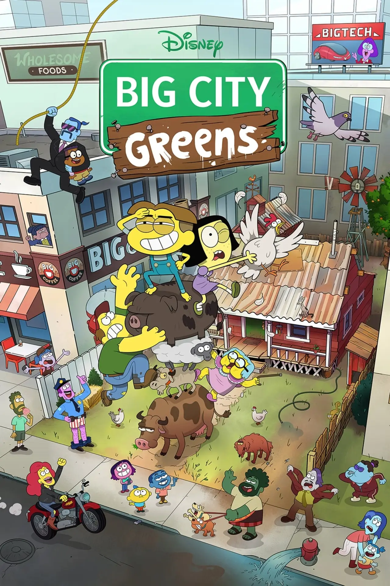 Постер к сериалу "Big City Greens"