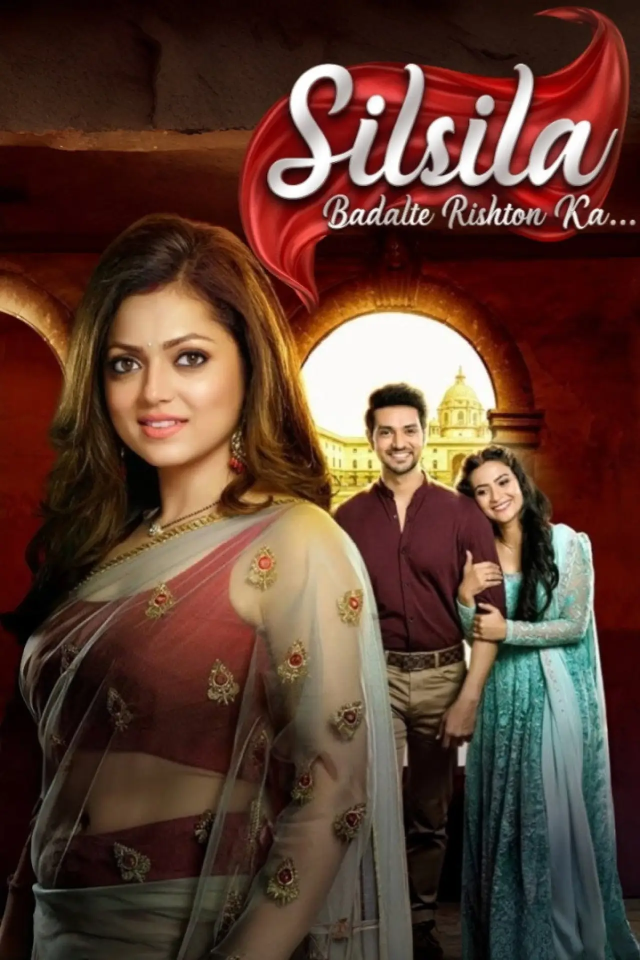 Series poster "Silsila Badalte Rishton Ka"