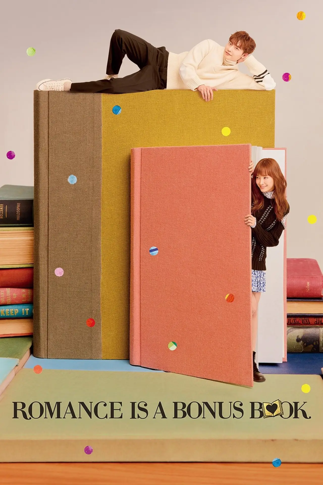 Series poster "Romance Is a Bonus Book"