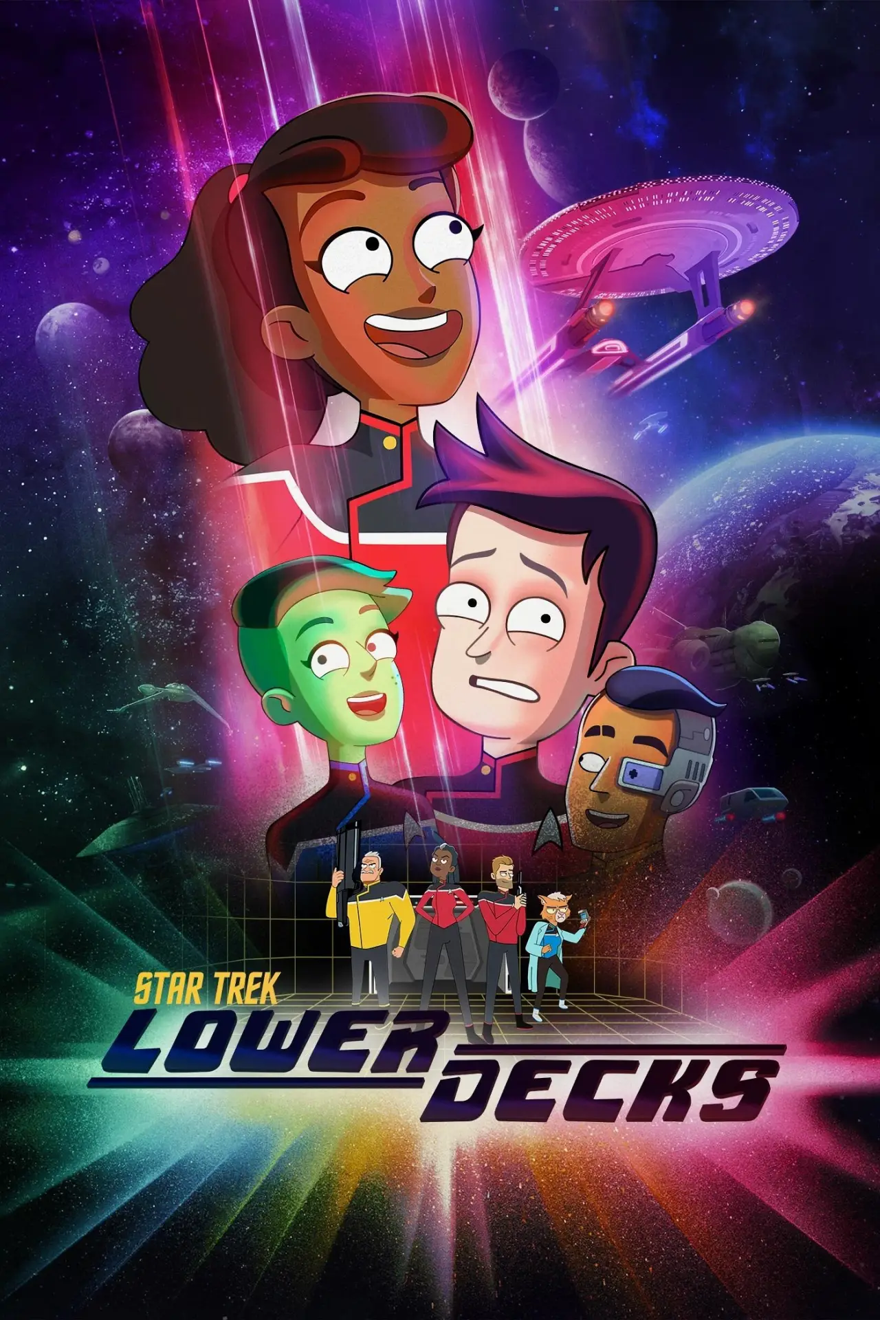 Series poster "Star Trek: Lower Decks"