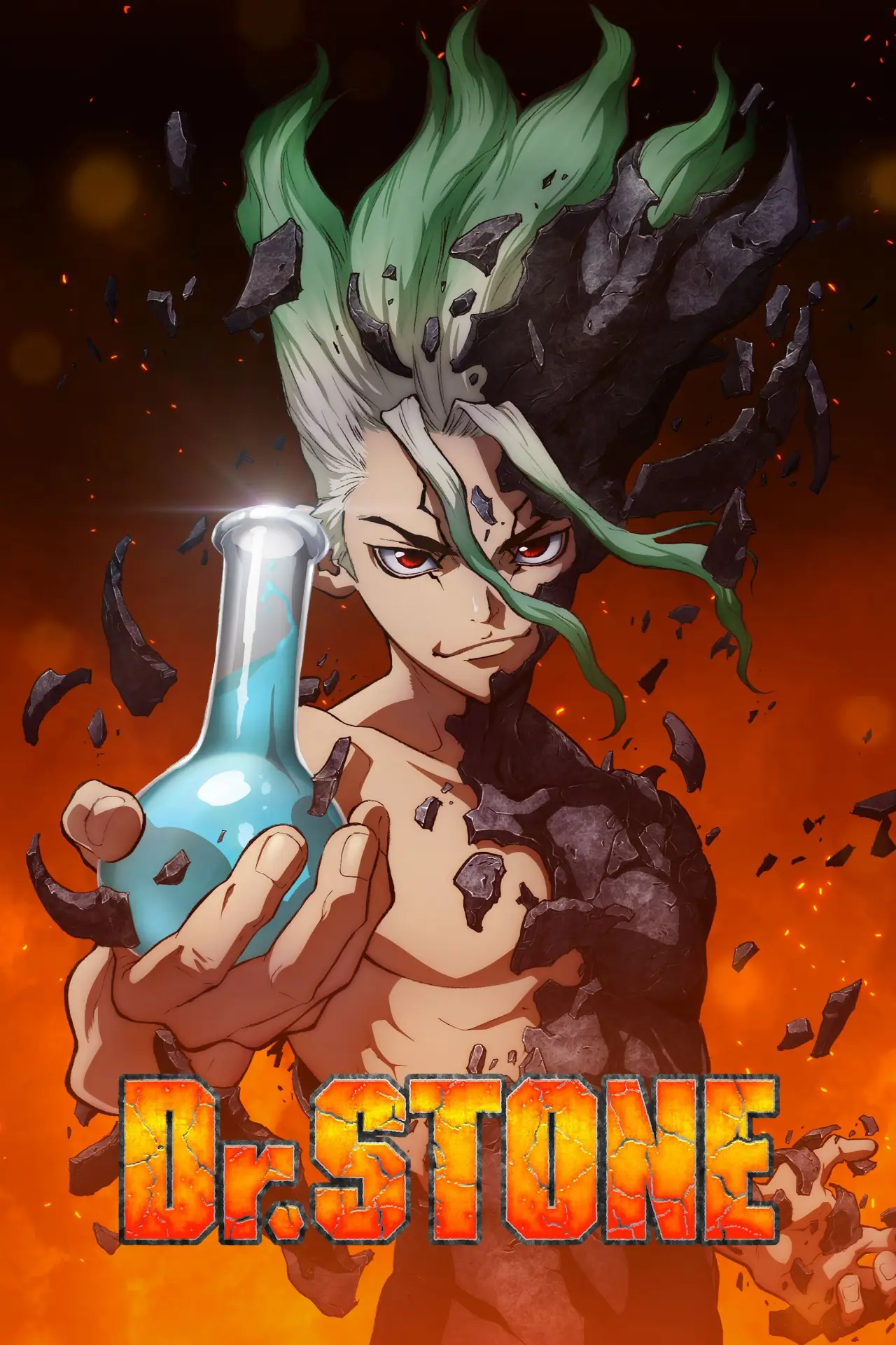 Series poster "Dr. STONE"