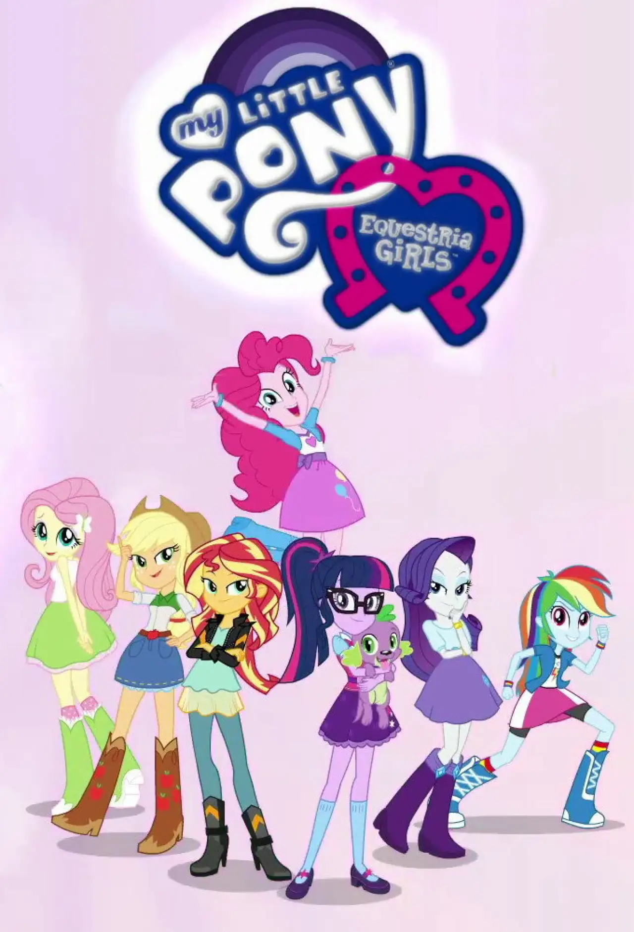 Series poster "My Little Pony: Equestria Girls - Better Together"