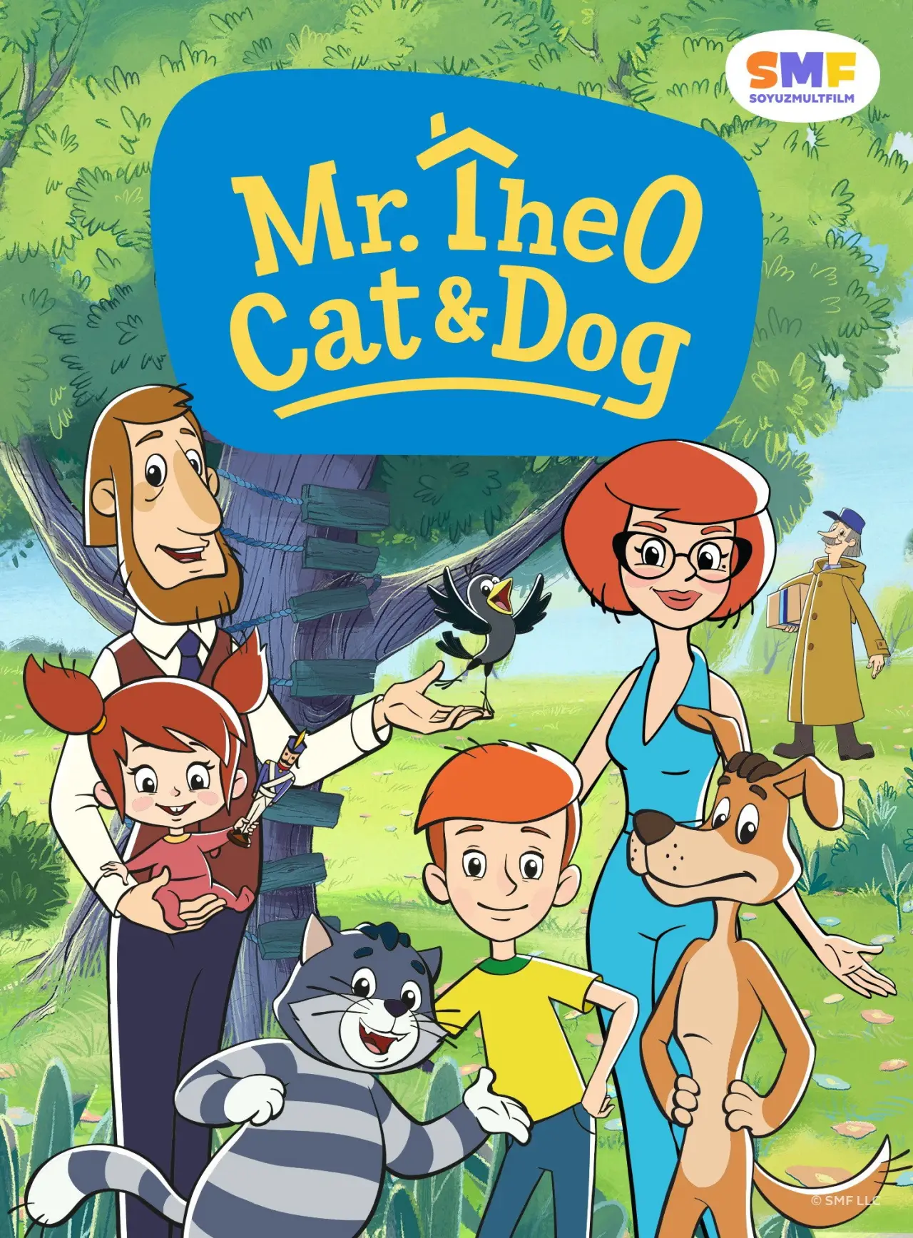 Series poster "Mr. Theo, Cat & Dog"