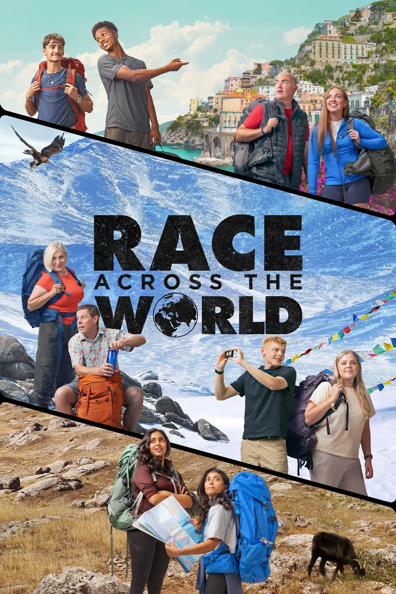 Series poster "Race Across the World"