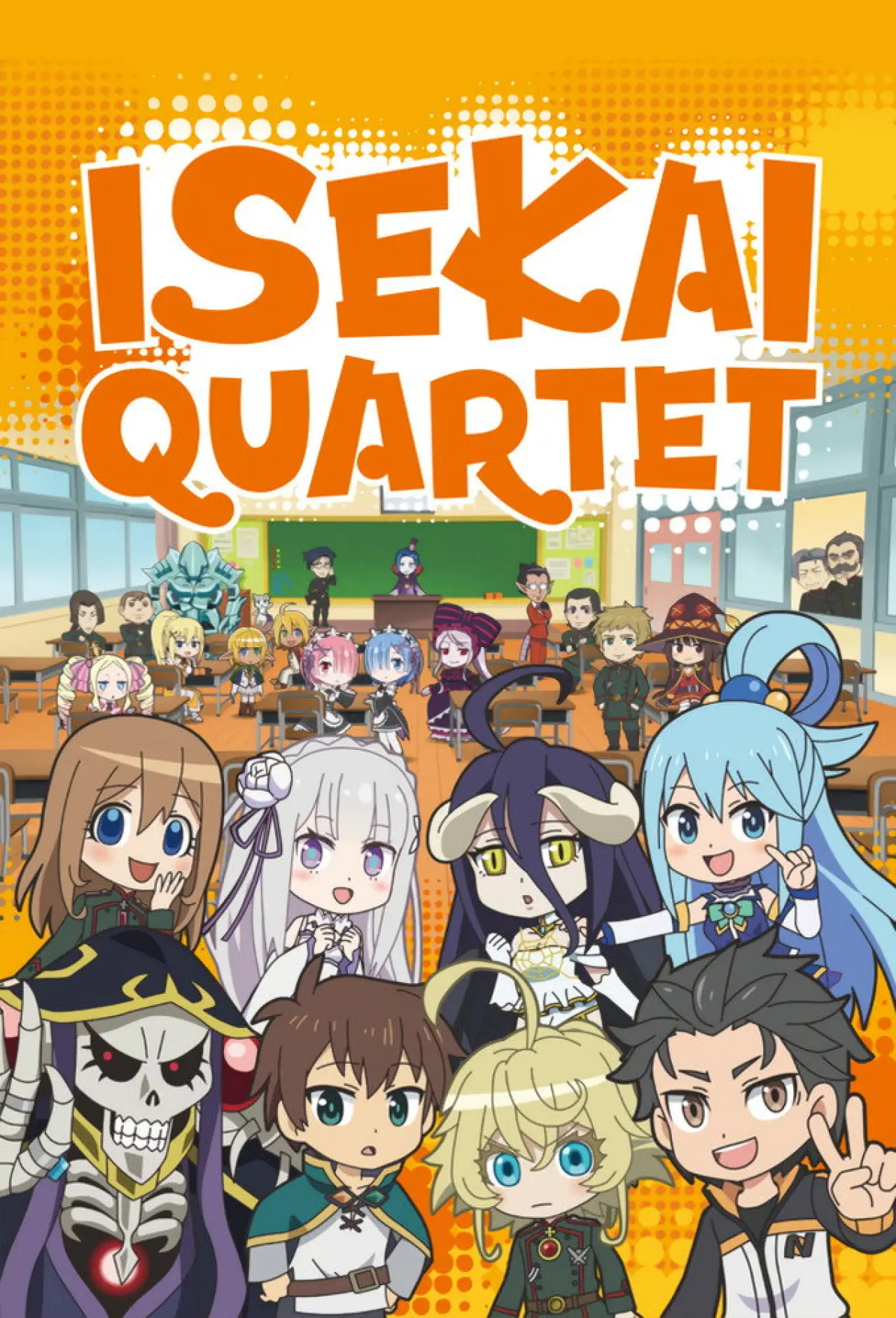 Series poster "Isekai Quartet"