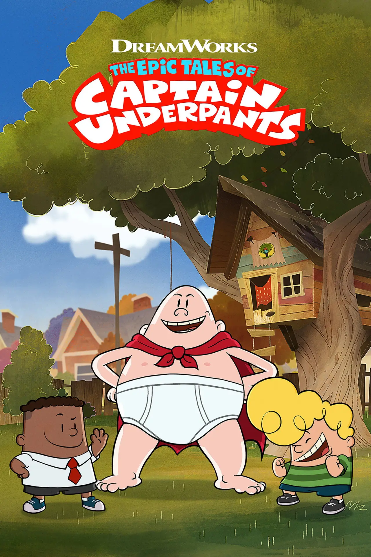 Series poster "The Epic Tales of Captain Underpants"