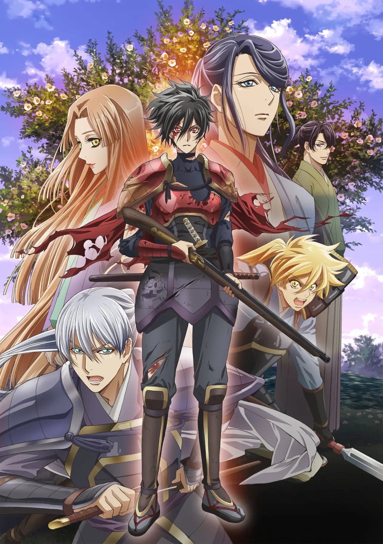 Series poster "Gorgeous Butterfly: Young Nobunaga"