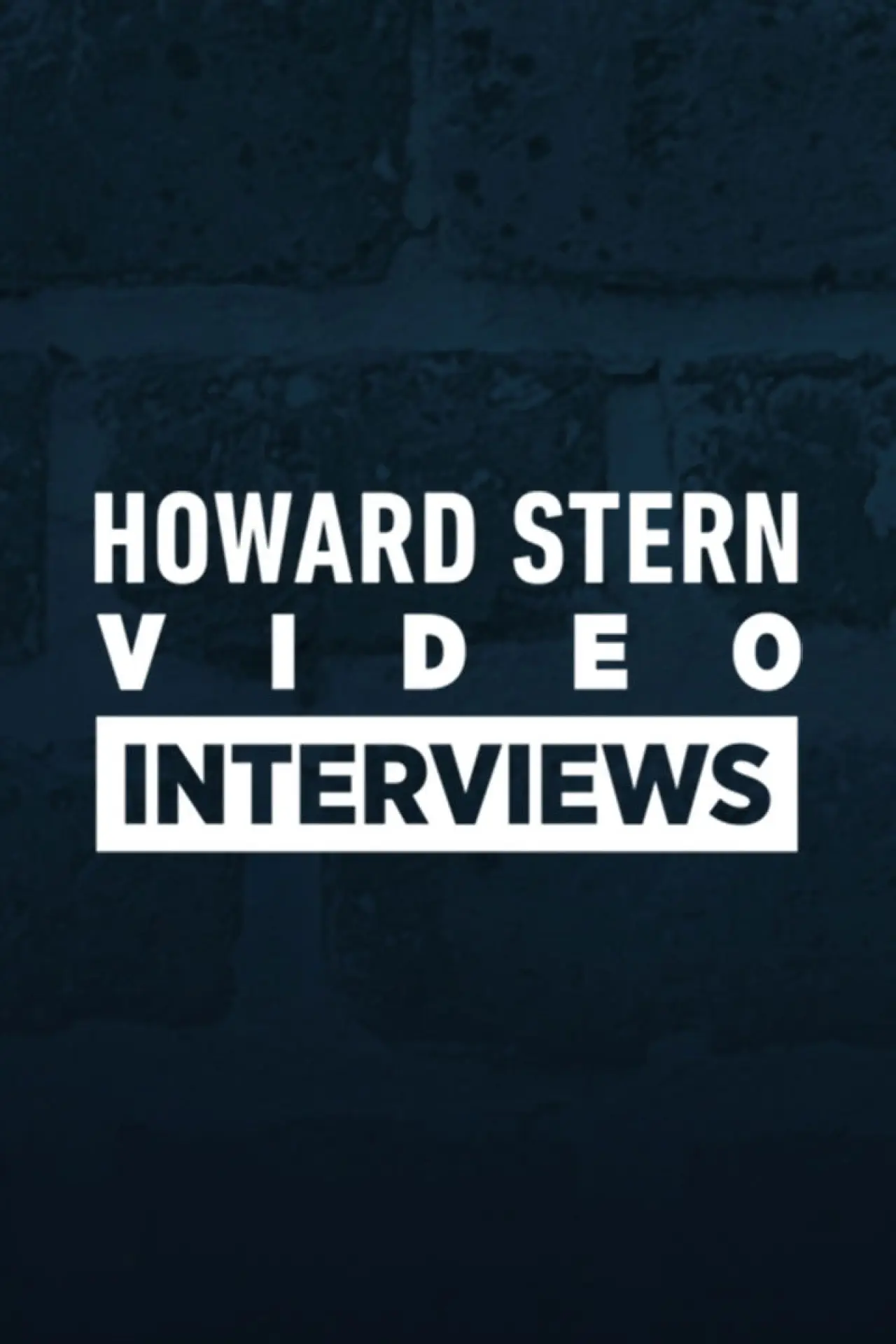 Series poster "The Howard Stern Interview"