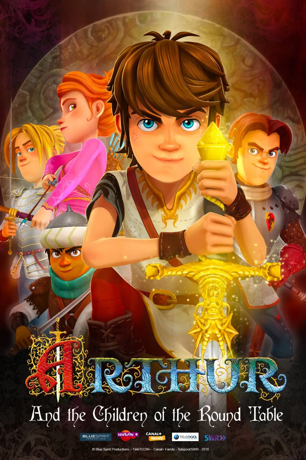 Постер к сериалу "Arthur and the Children of the Round Table"
