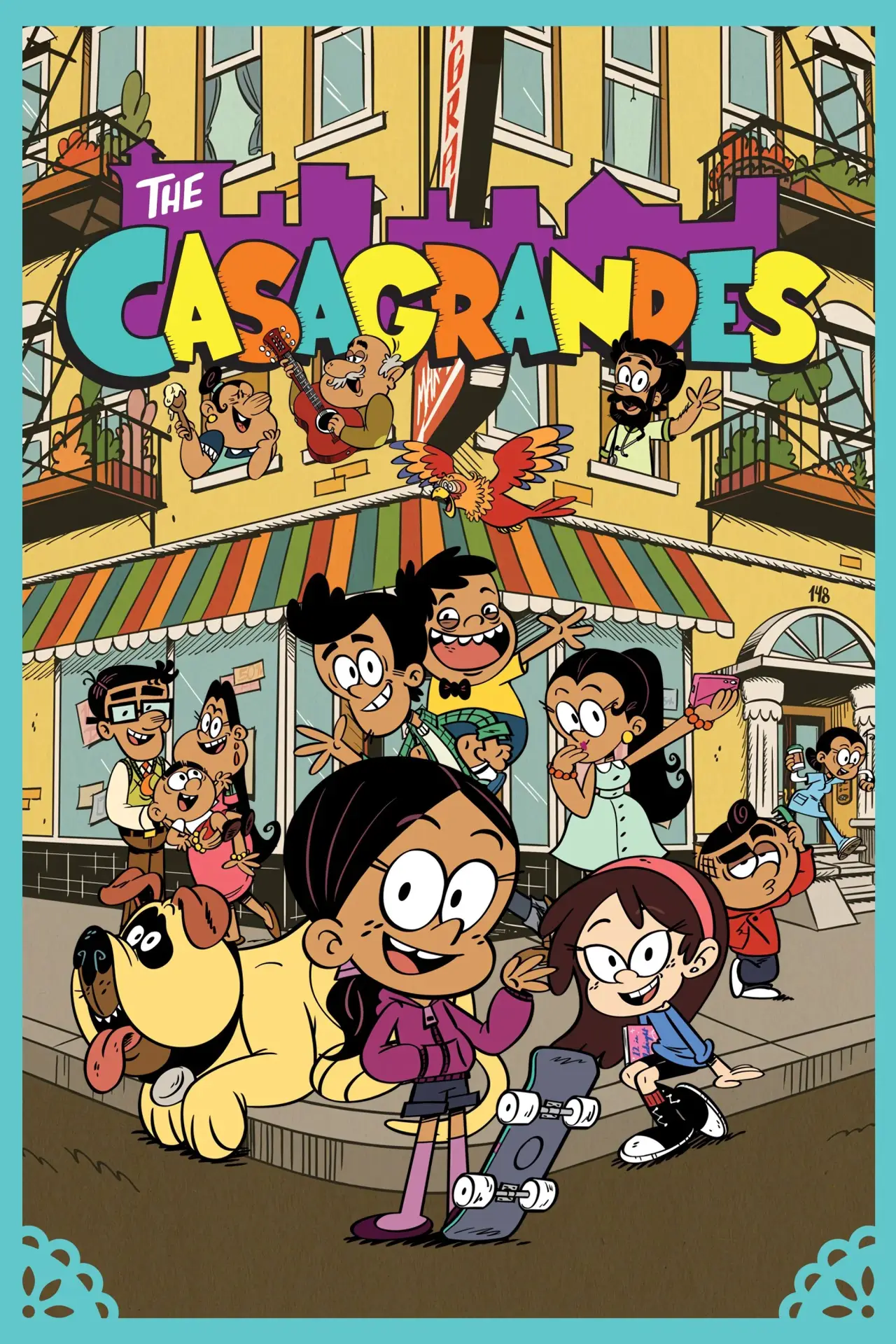Постер к сериалу "The Casagrandes"