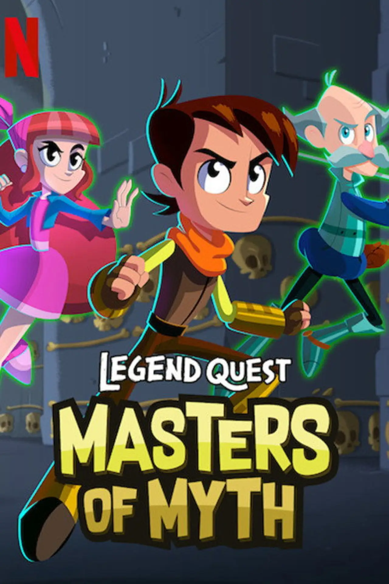Series poster "Legend Quest: Masters of Myth"