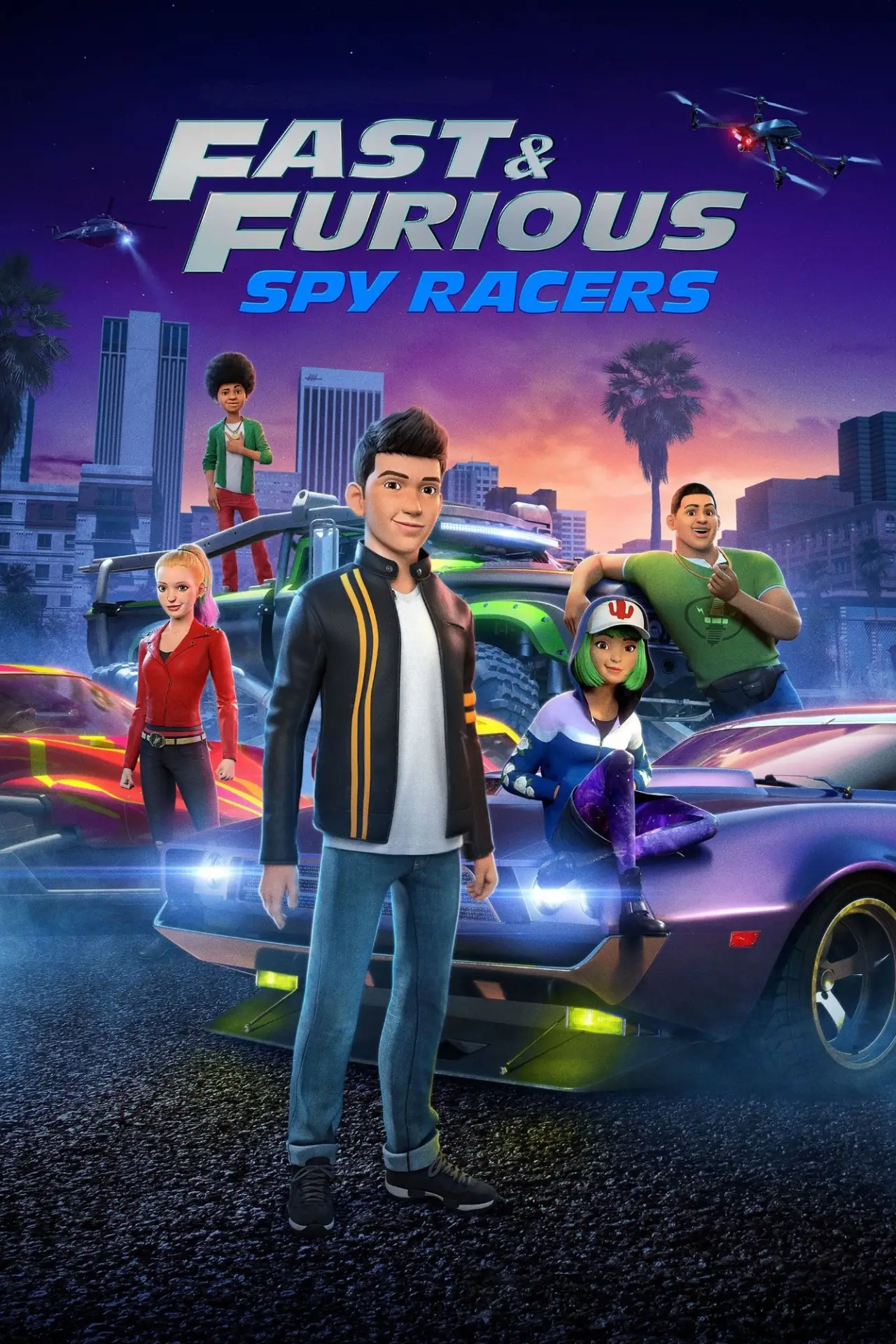 Series poster "Fast & Furious Spy Racers"