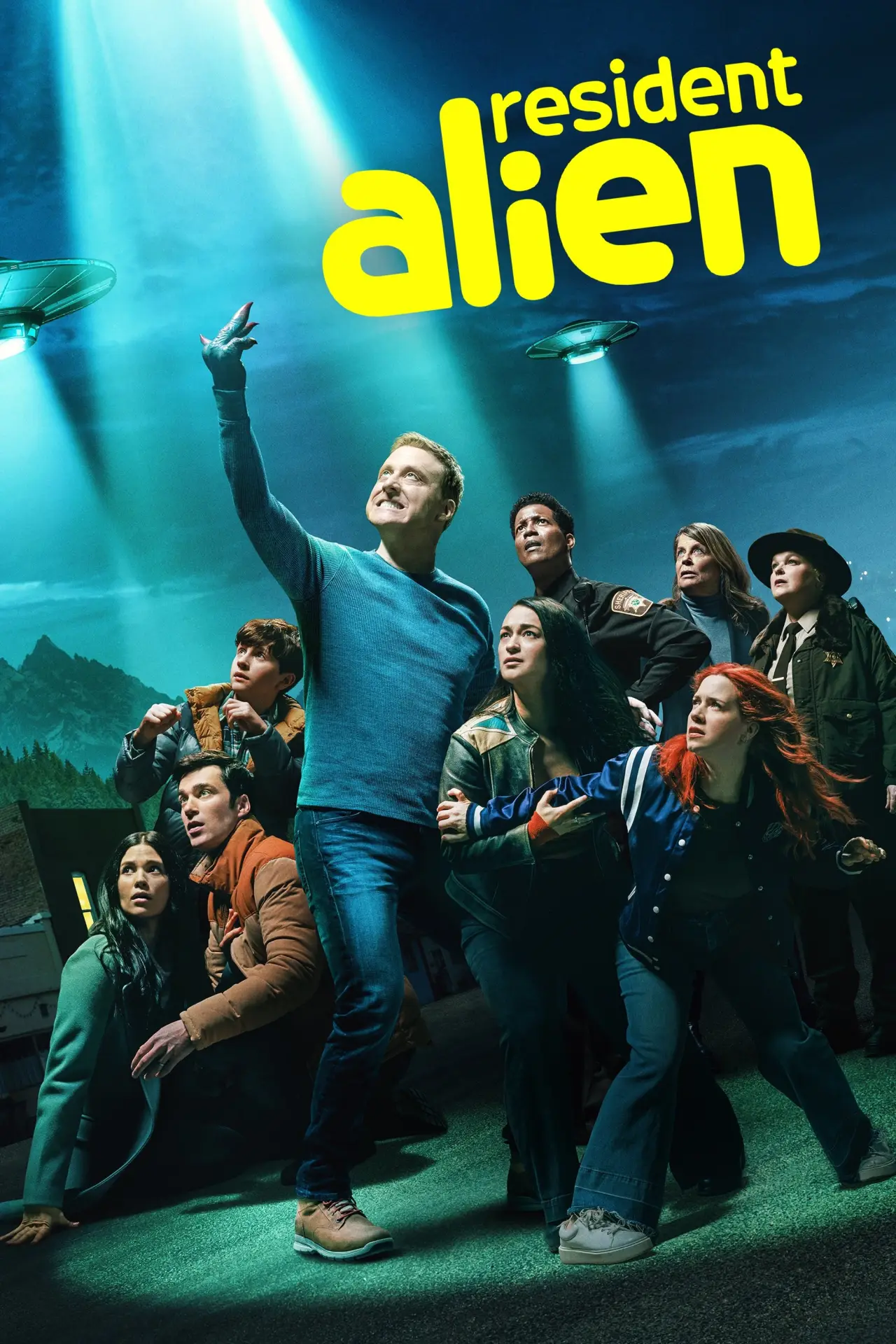 Series poster "Resident Alien"