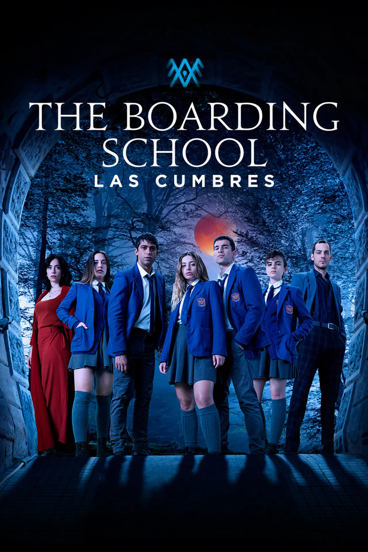 Постер к сериалу "The Boarding School: Las Cumbres"