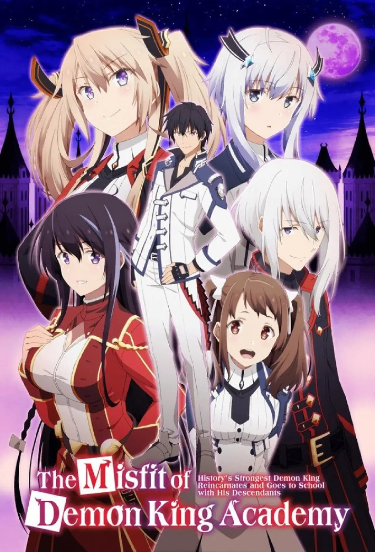 Series poster "The Misfit of Demon King Academy"