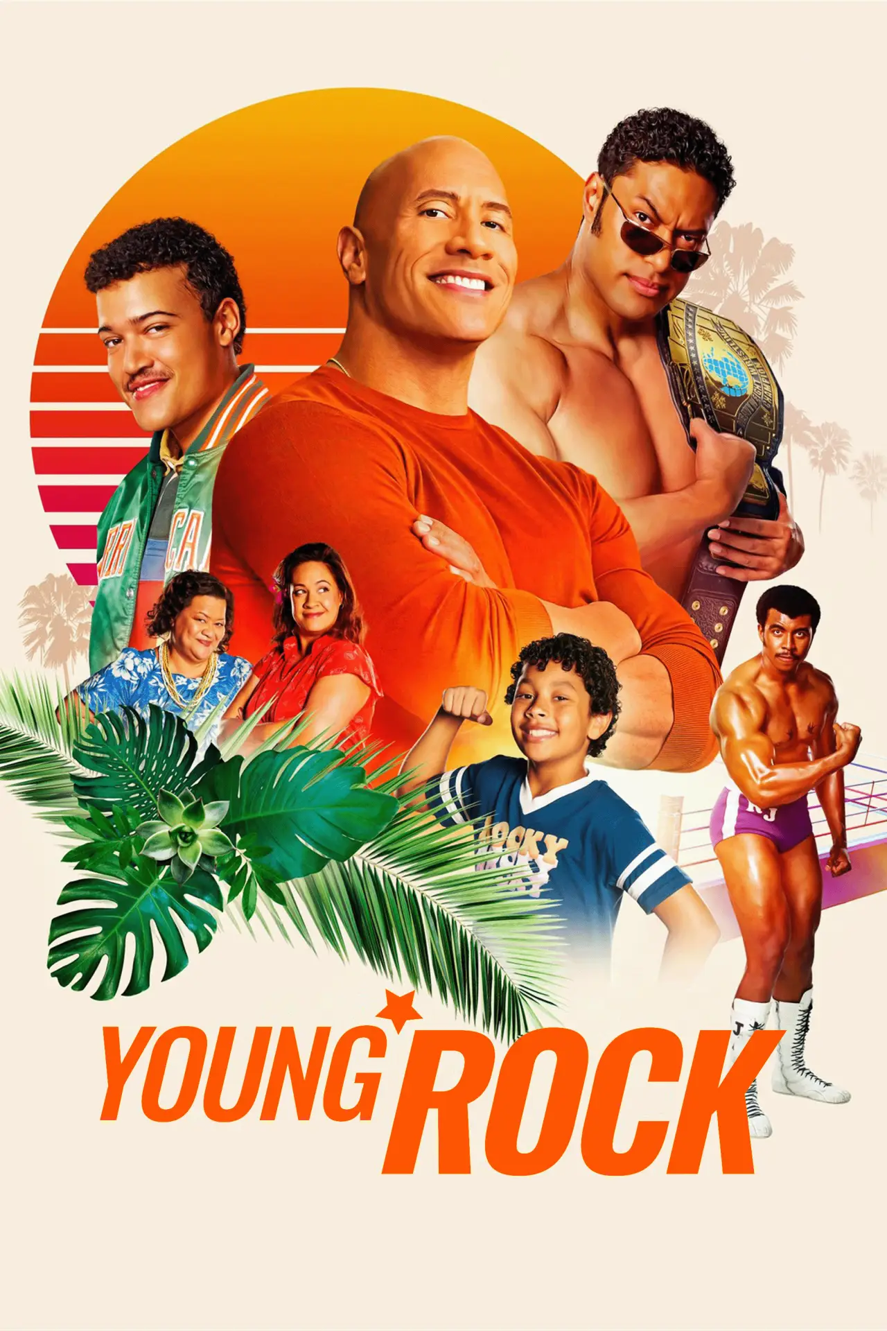 Series poster "Young Rock"
