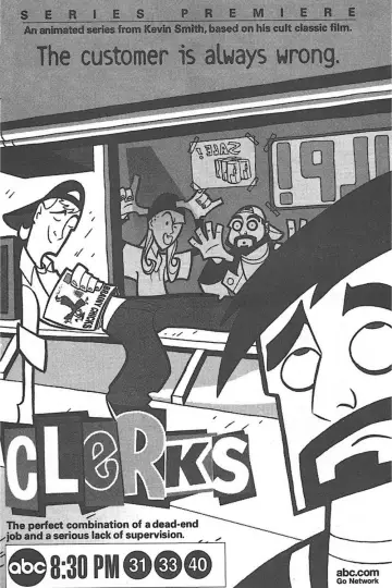 Poster for the TV series "Clerks" #1685004