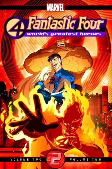 Poster for the TV series "Fantastic Four: World