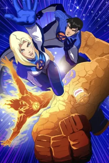 Poster for the TV series "Fantastic Four: World