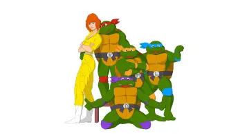 Backdrop for the TV series "Teenage Mutant Ninja Turtles" #1298732