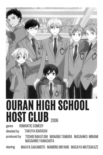Poster for the TV series "Ouran High School Host Club" #1373170