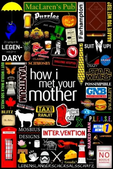 Poster for the TV series "How I Met Your Mother" #1259990