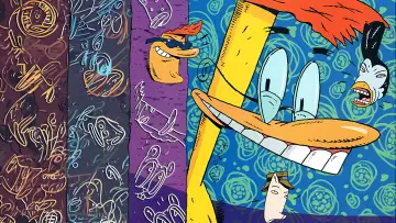Backdrop for the TV series "Duckman" #1351737