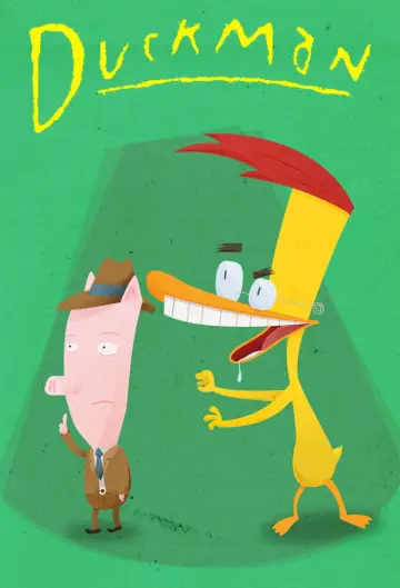 Poster for the TV series "Duckman" #1351749