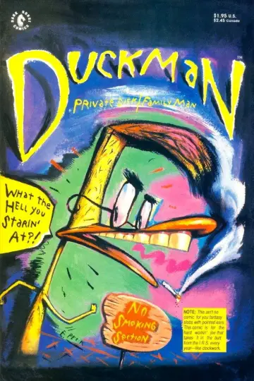 Poster for the TV series "Duckman" #1351754