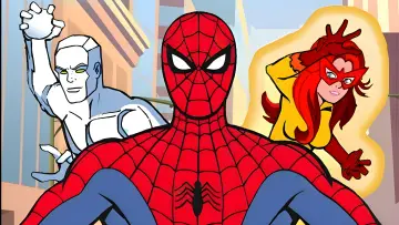 Backdrop for the TV series "Spider-Man and His Amazing Friends" #1462844