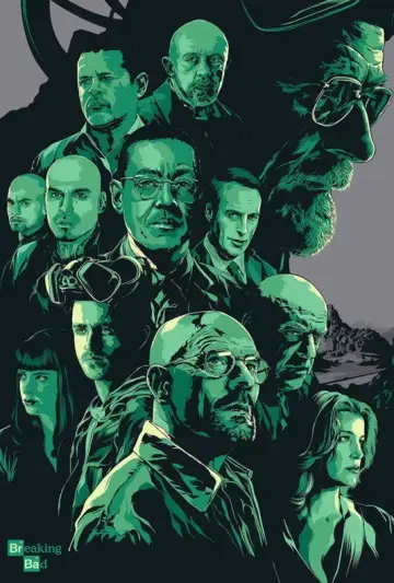 Poster к сериалу "Breaking Bad" #1213748