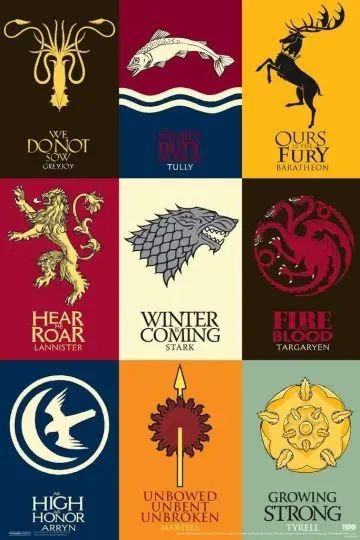 Poster к сериалу "Game of Thrones" #1213541