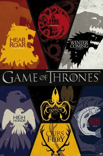 Poster к сериалу "Game of Thrones" #1213543