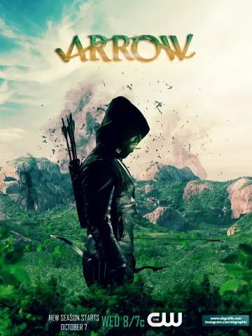 Poster for the TV series "Arrow" #1245252