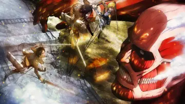 Backdrop for the TV series "Attack on Titan" #1309667
