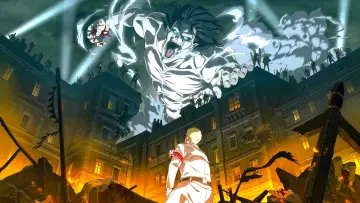 Backdrop for the TV series "Attack on Titan" #1309668