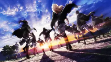 Backdrop for the TV series "Attack on Titan" #1309674