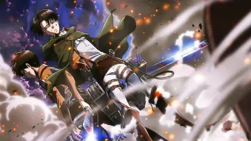 Backdrop for the TV series "Attack on Titan" #1309676