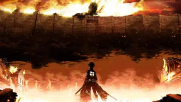 Backdrop for the TV series "Attack on Titan" #1309682