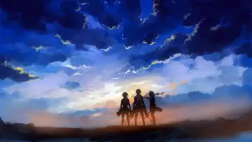 Backdrop for the TV series "Attack on Titan" #1309683