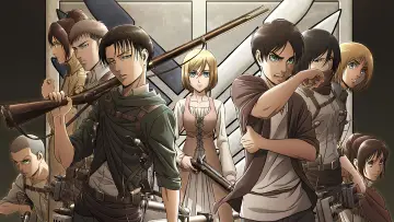Backdrop for the TV series "Attack on Titan" #1309687