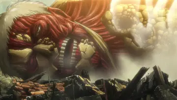 Backdrop for the TV series "Attack on Titan" #1309691