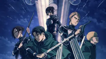 Backdrop for the TV series "Attack on Titan" #1309717