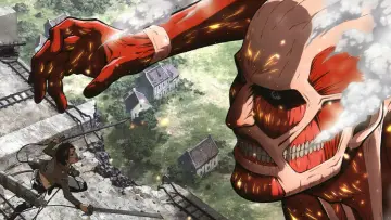 Backdrop for the TV series "Attack on Titan" #1309724