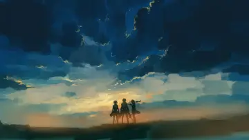 Backdrop for the TV series "Attack on Titan" #1309734