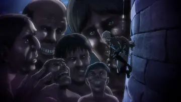 Backdrop for the TV series "Attack on Titan" #1309745
