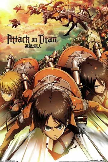 Poster for the TV series "Attack on Titan" #1309812