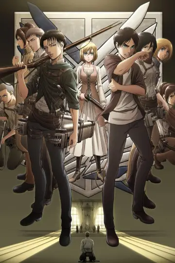 Poster for the TV series "Attack on Titan" #1309873