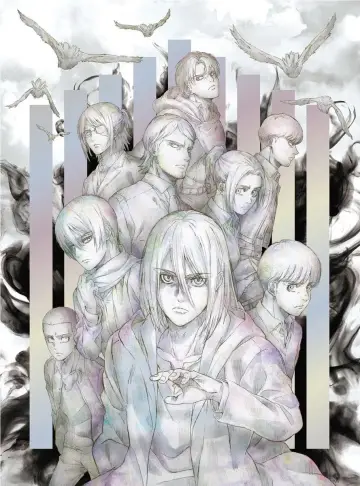Poster for the TV series "Attack on Titan" #1309916